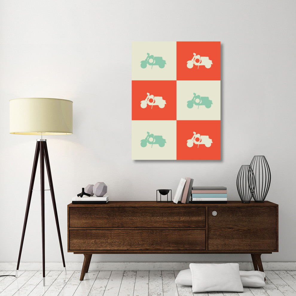 "Scooter" Poster Fine Art Print