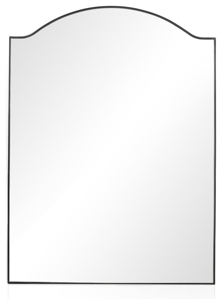 Jacques Floor Mirror-Gunmetal