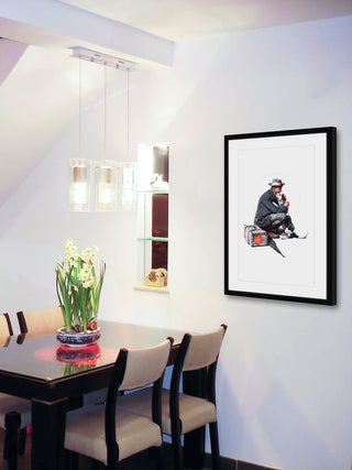 "Pals" Framed Art Print by Norman Rockwell