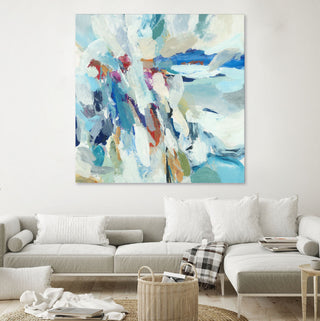 Joyous Expansion - 54 x 54 by Randy Hibberd