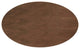 Black Walnut Lippa 60" Oval Walnut Dining Table