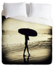 Deny Designs Shannon Clark Surfers Silhouette Duvet Cover - Lightweight
