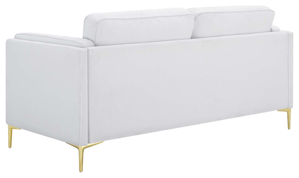 Sofa, Fabric, White, Modern, Living Lounge Room Hotel Lobby Hospitality