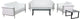 Hercules Lesley Series Reception Set, Melrose White