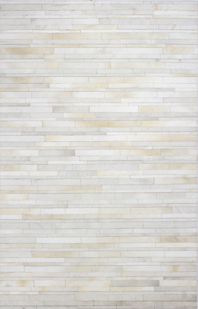 Bashian Tucker Area Rug, Ivory, 5''x8''