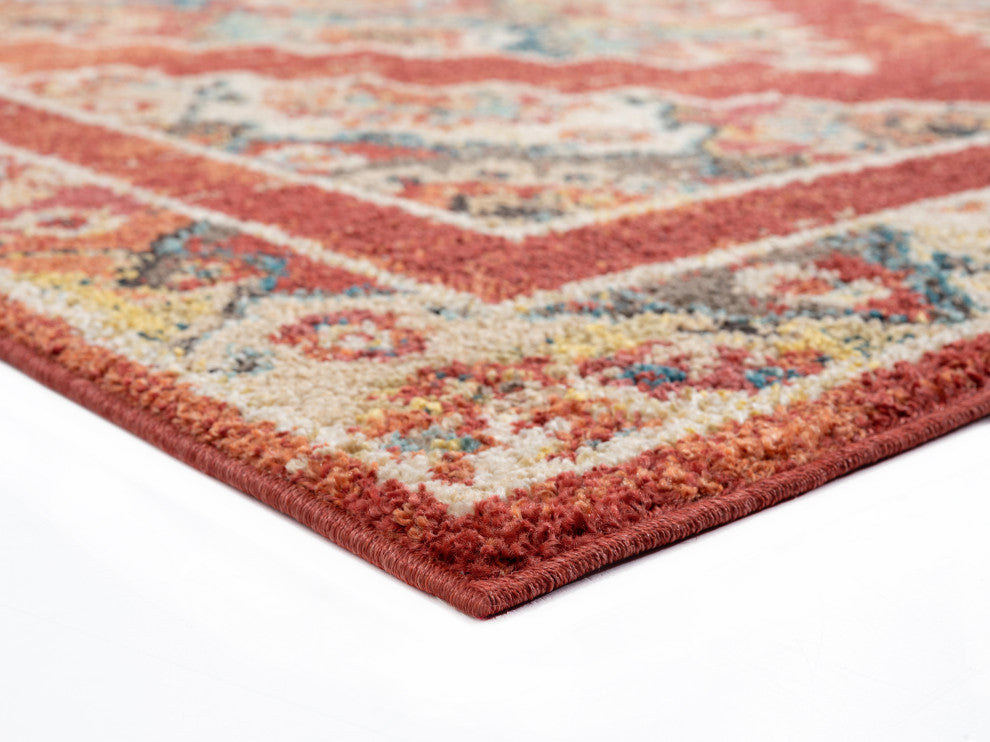 United Weavers Marrakesh Dame Brick Oversize Rug 7'10x10'6