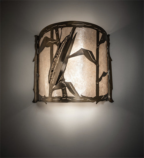 18 Wide Corn Wall Sconce