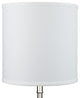 Fenchel Shades 11"x11"x11" Spider Attachment, Drum Lamp Shade, Linen White