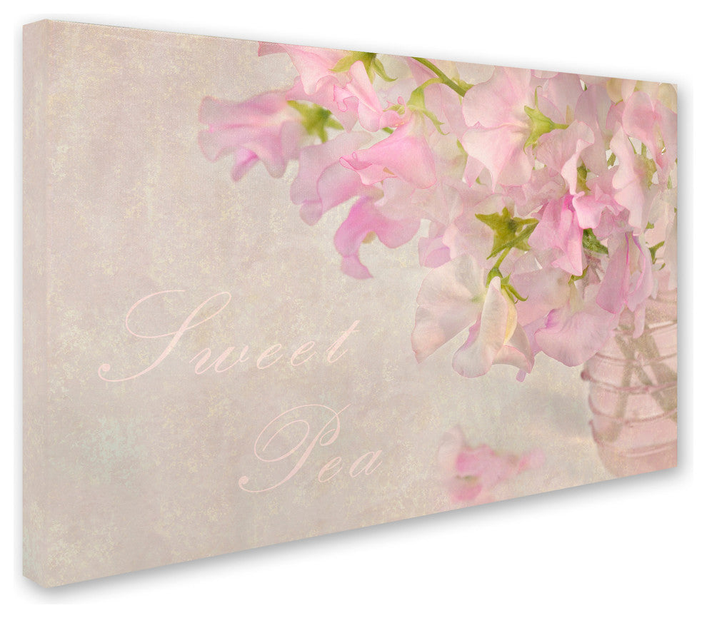 Cora Niele ''Sweet Pea'' Canvas Art