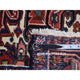 Red, Semi Antique Persian Heriz, Hand Knotted, Soft Wool Rug, 4'7"x8'8"