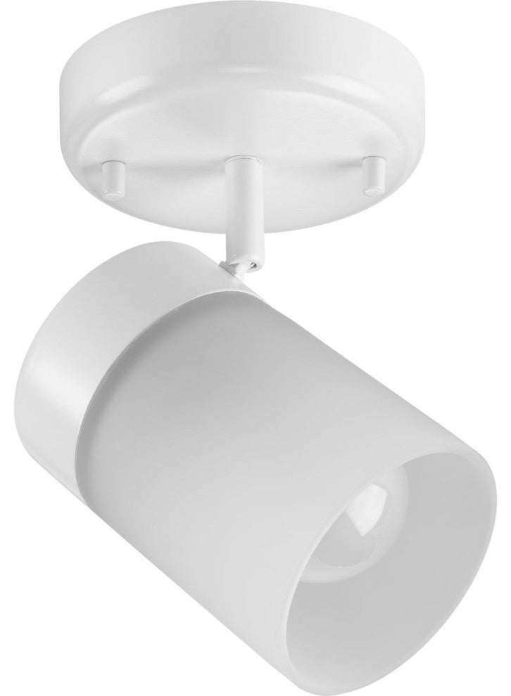 Ridgecrest Collection Satin White One-Head Multi-Directional Track