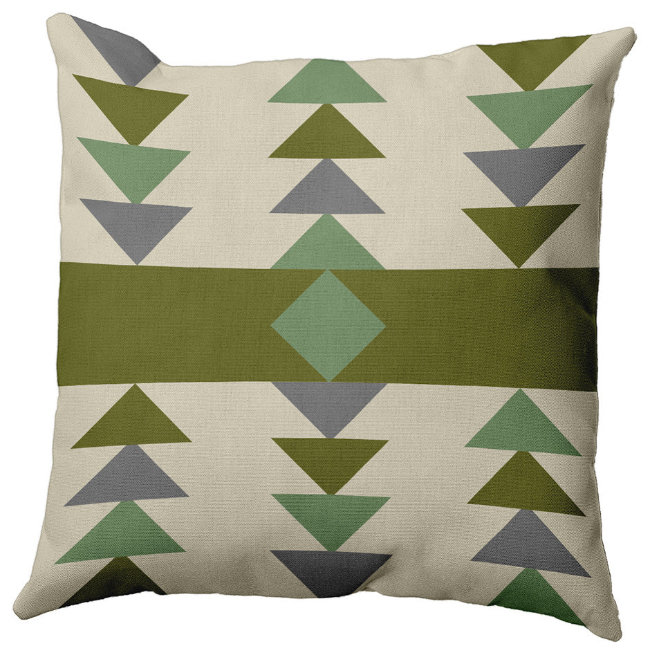 26" x 26" Sagebrush Decorative Throw Pillow, Sage