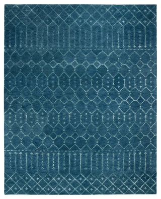 Safavieh Himalaya Collection HIM903 Rug, Navy/Silver, 8'x10'