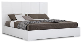 Anna Bed King, White