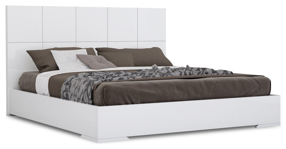 Anna Bed King, White