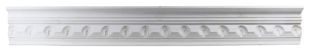 Ornate Cornice White Urethane  94 1/2" L  Golfini |