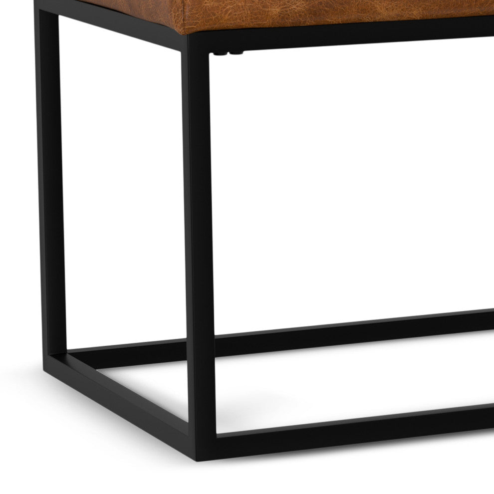 Candice Ottoman Bench, Tan