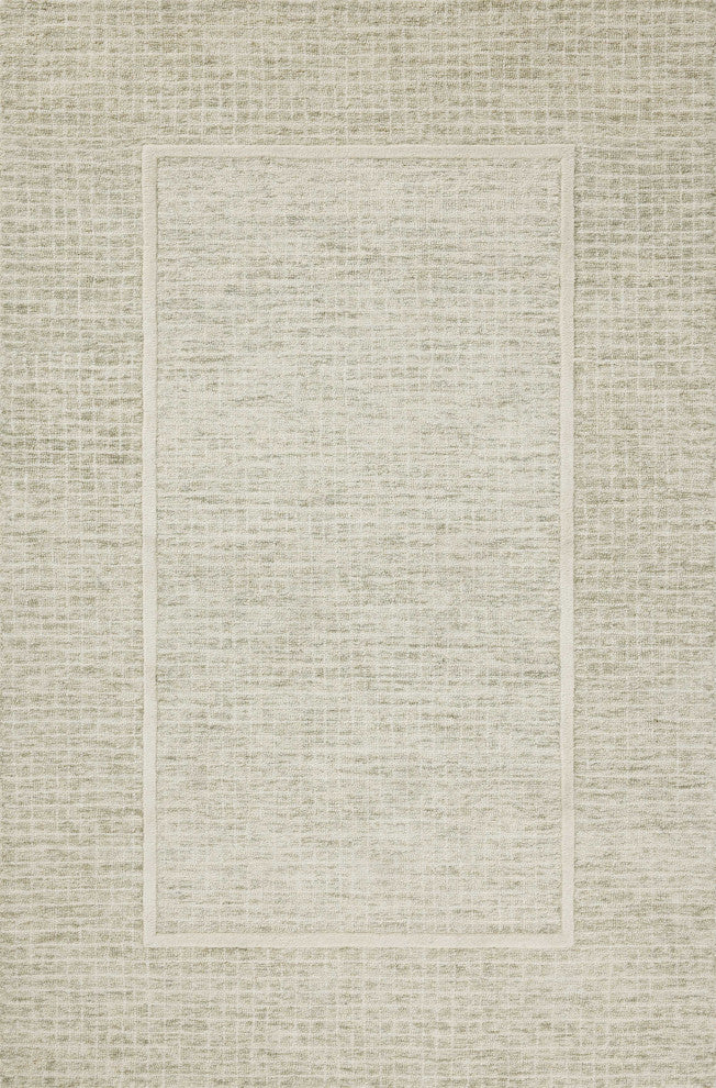 Chris Loves Julia x Loloi Briggs Sage / Ivory 7'-9" x 9'-9" Area Rug