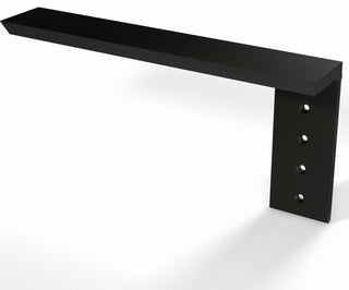 Countertop Support Bracket Cabinet Side Wall Bracket, 16", Left Angle