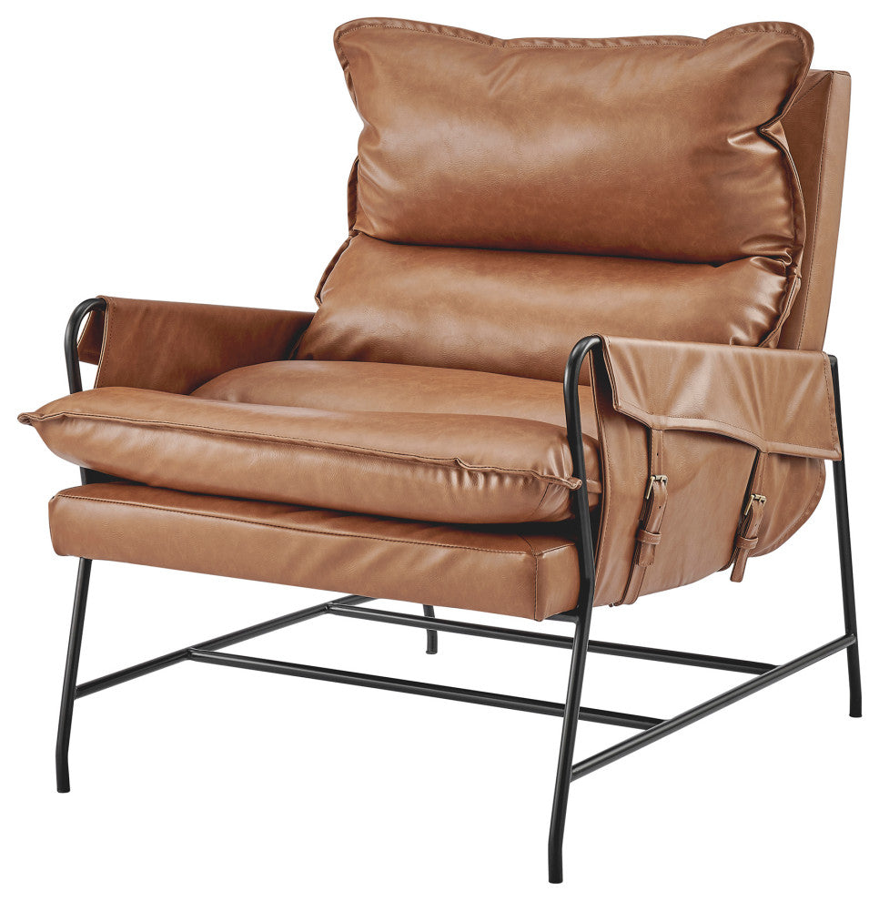Thierry PU Accent Arm Chair