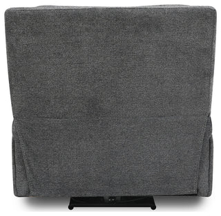 Polaris Slate Power Reclining Sofa and Two Recliners