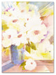 'Bouquet In White' Canvas Art by Sheila Golden