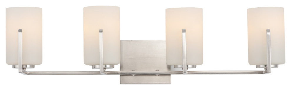 Maxim 21284SW Dart 4 Light 30"W Bathroom Vanity Light - Satin Nickel