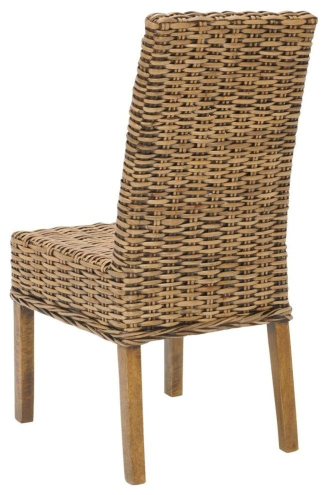 Safavieh Sanibel Side Chairs, Set of 2, Brown