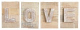 40" Rustic Farmhouse LOVE Wall Art Decor