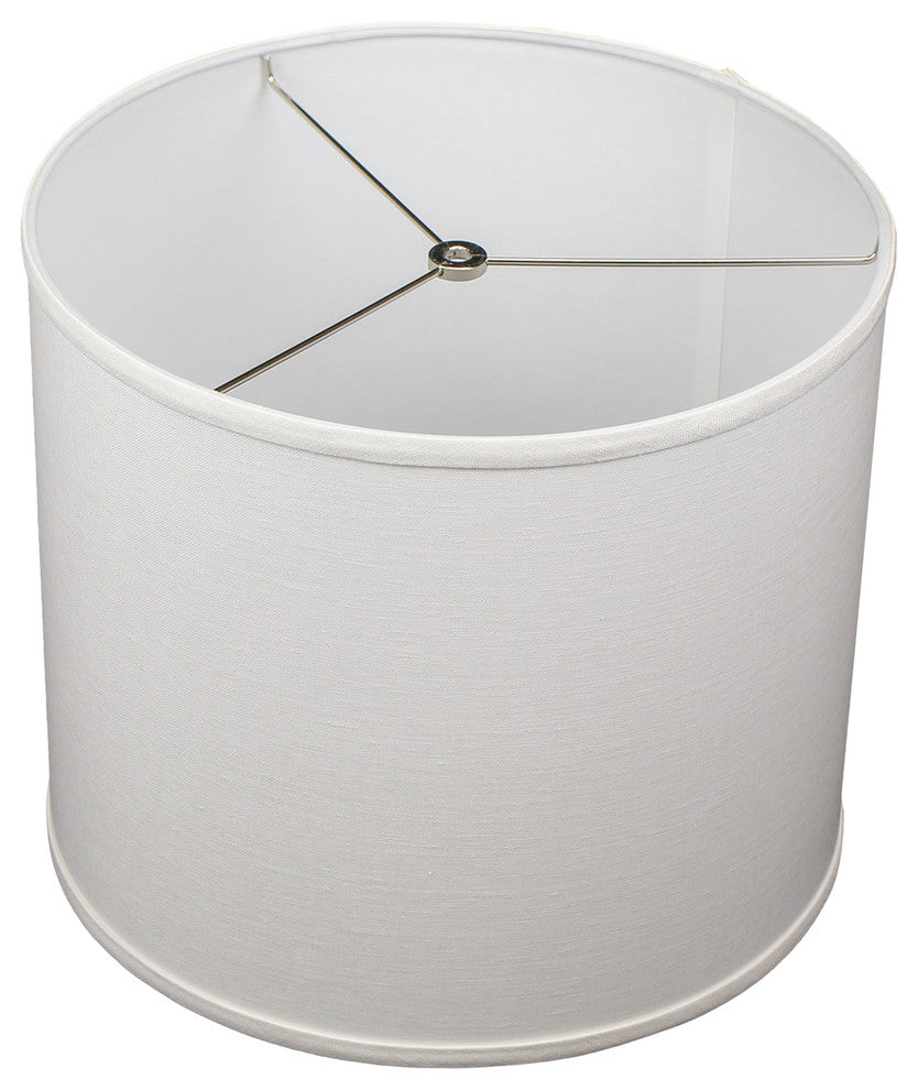 Fenchel Shades, 14"x14"x12" Spider Attachment Drum Lamp Shade, Deisgner