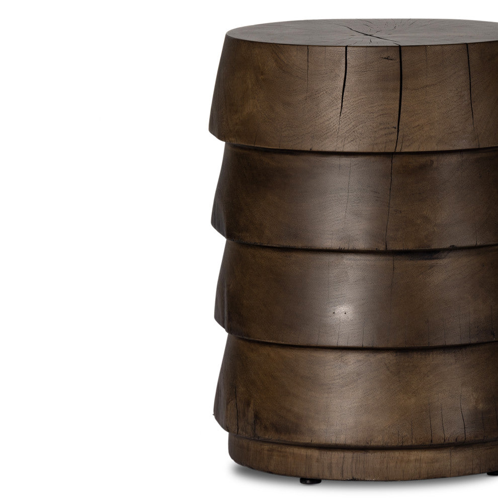 Nori End Table-Ochre