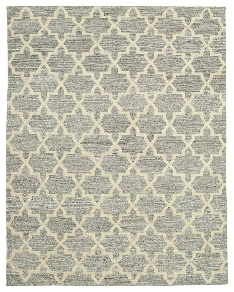Rug N Carpet - Hand-knotted Turkish 7' 11'' x 10' 0'' Unique Wool Kilim Rug