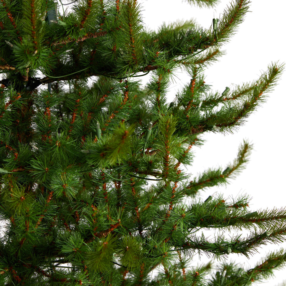 T3352 9 Vancouver Mountain Pine Artificial Christmas Tree With 750 Clear Lights