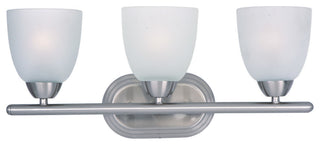 Maxim 11313 Axis 21"W Bath Light - Satin Nickel / Frosted Glass