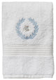 Terry Guest Towel, Napoleon Bee Wreath, Duck Egg Blue