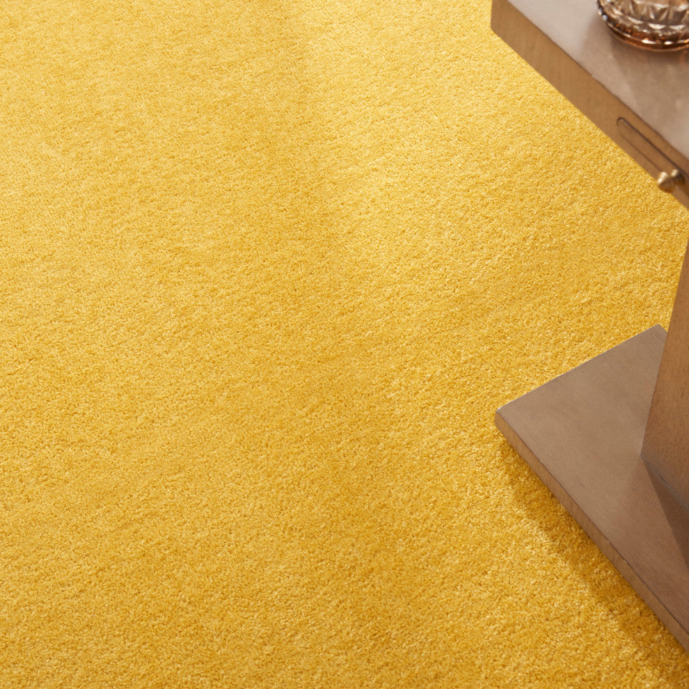 Nourison Essentials 9' x Square Yellow Outdoor Area Rug