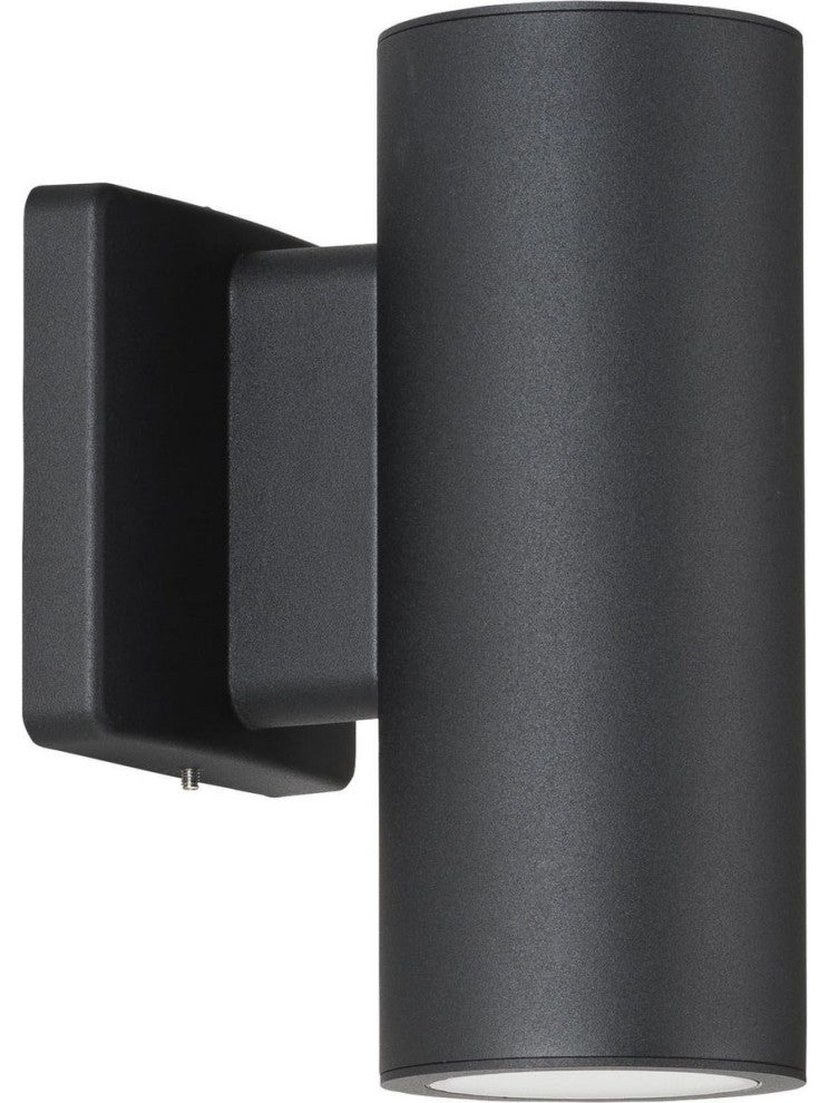 3" Outdoor Wall Mount Outdoor Cylinder Light, 2-Light