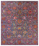8' 0" X 10' 0" Persian Wool & Silk Hand Knotted Rug - Q14923