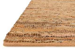 Natural Leather & Jute, Edge Area Rug, Tan, 2'3"x3'9"