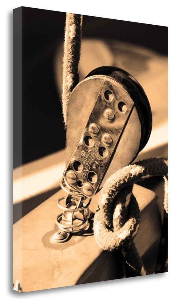 "The Drasnin Nautical Series III" By Marina Drasnin Gilboa, Gallery Wrap Canvas