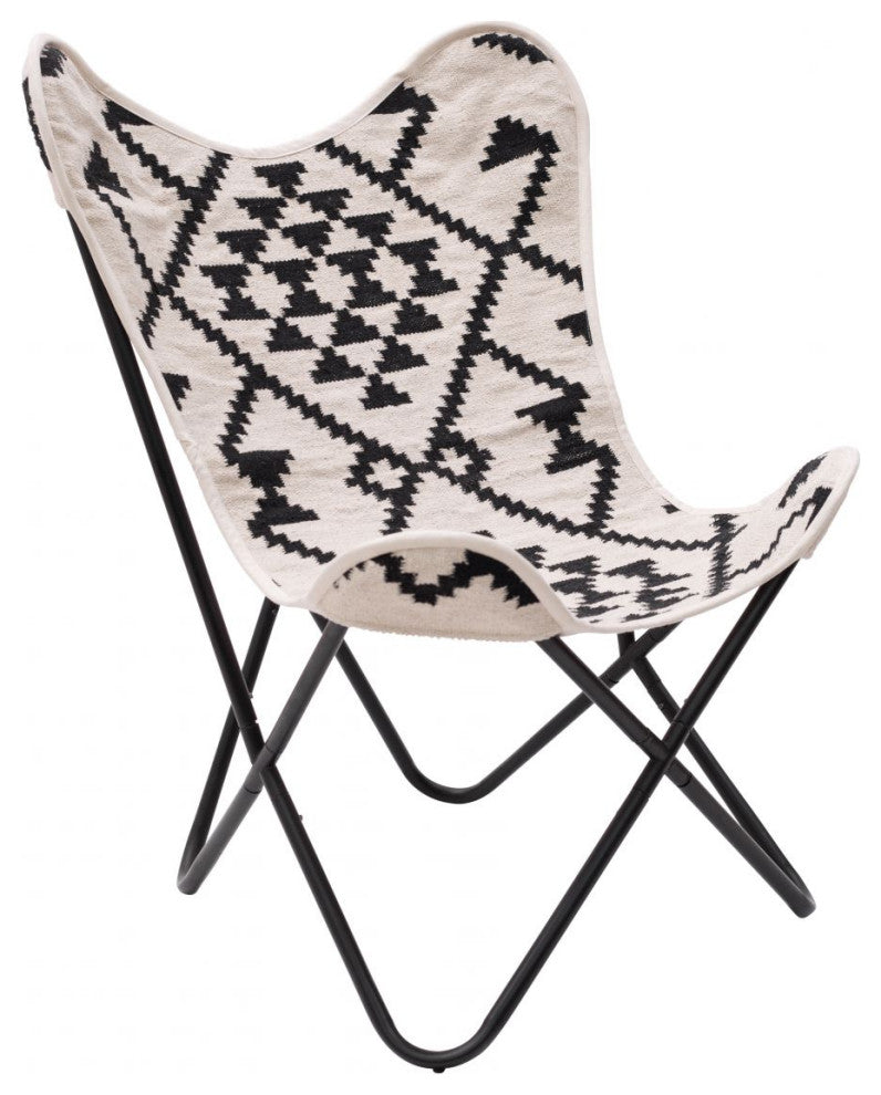 Rabat Accent Chair Beige/Black