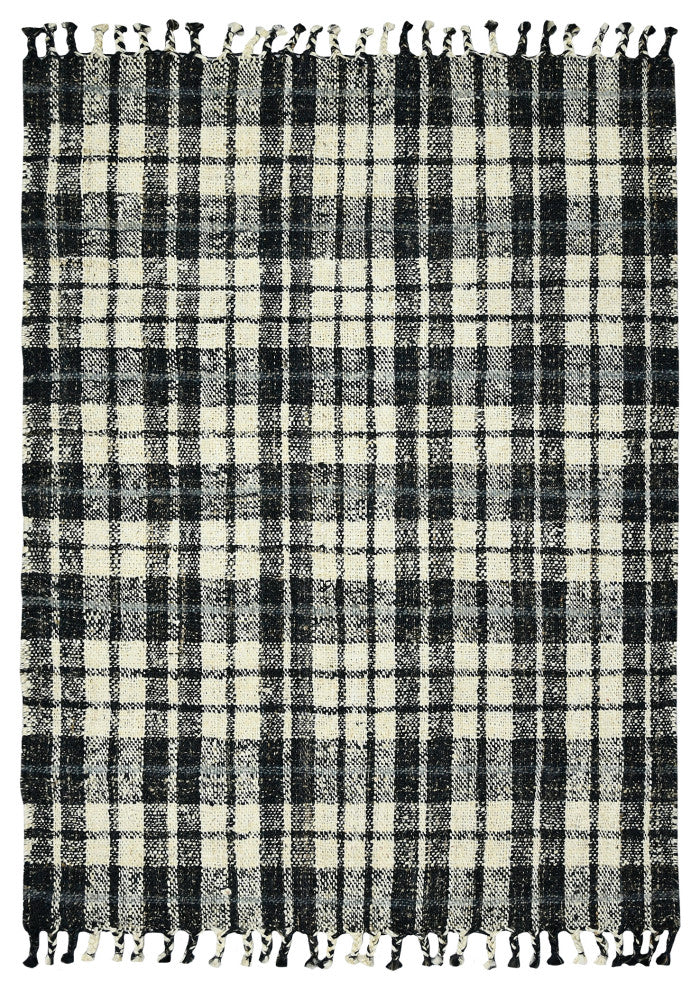 Hampton Eastwood Area Rug, Charcoal, 8' x 10', Plaid