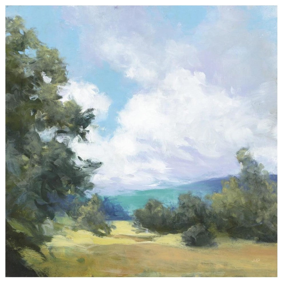 "Hedgerow I" Digital Paper Print by Julia Purinton, 42"x42"