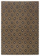 Oriental Weavers Kasbah Grey/Brown Geometric Indoor Area Rug 5'3"X7'6"