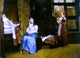Sir Lawrence Alma-Tadema A Birth Chamber Seventeenth Century Wall Decal
