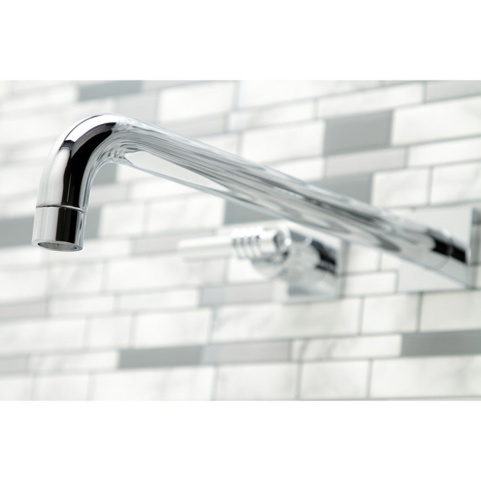 KS6041ML Wall Mount Tub Faucet, Polished Chrome