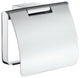 Air Toilet Roll Holder With Cover Chrome