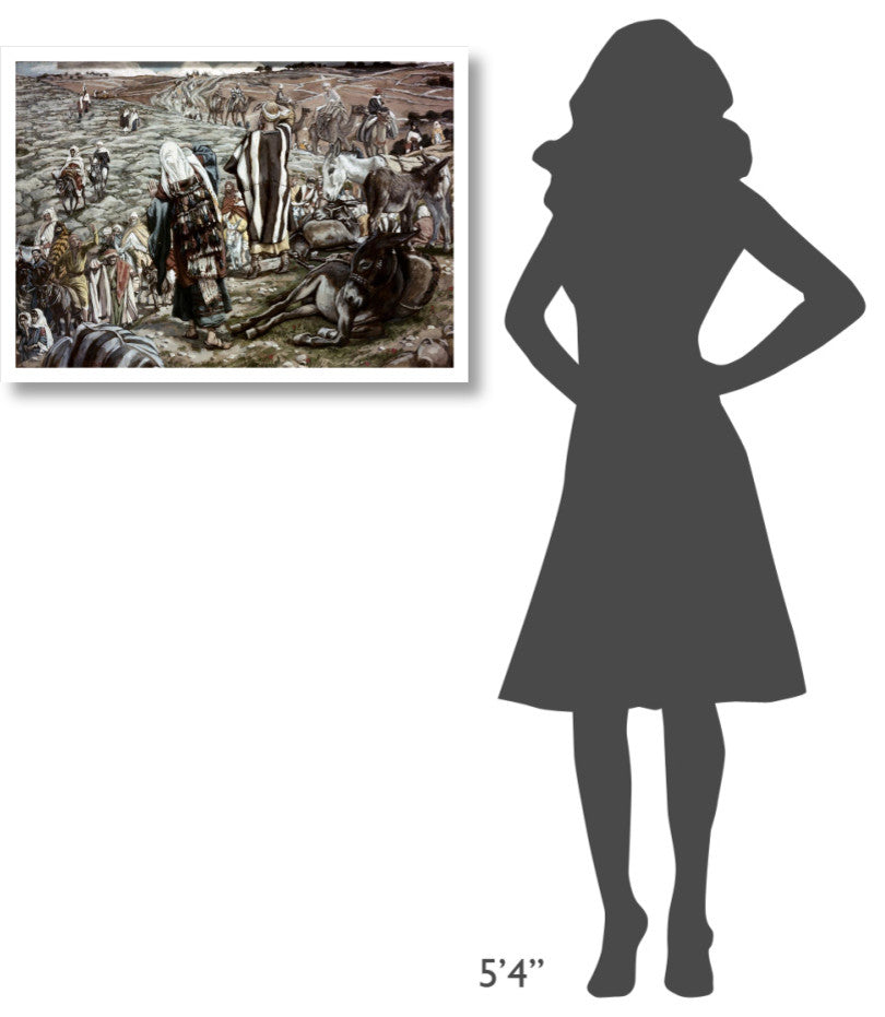 "Jesus Lost" Digital Paper Print by James Tissot, 32"x23"