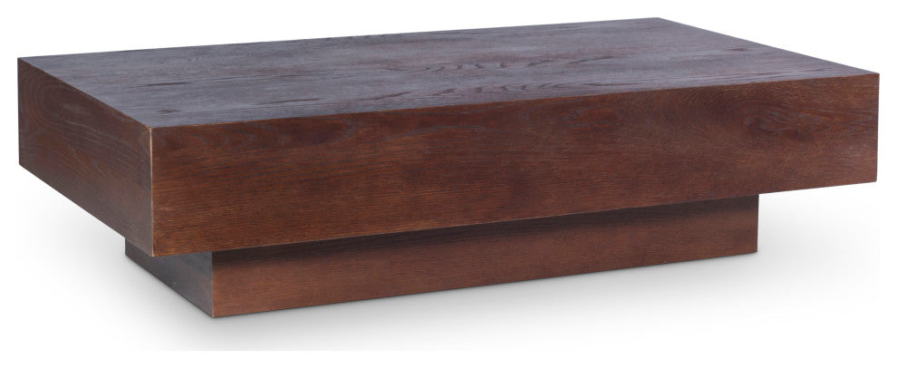 Otto Oak Veneer Coffee Table, Brown