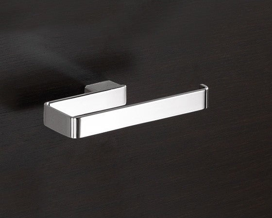 Square Polished Chrome Towel Ring